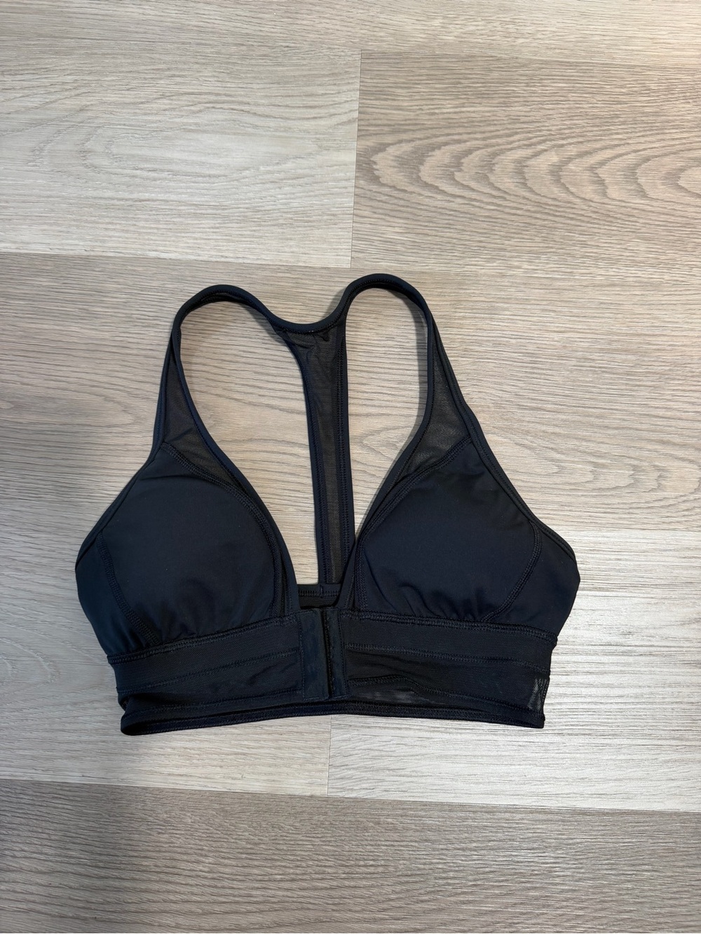 lululemon athletica Black Racerback Sports Bra